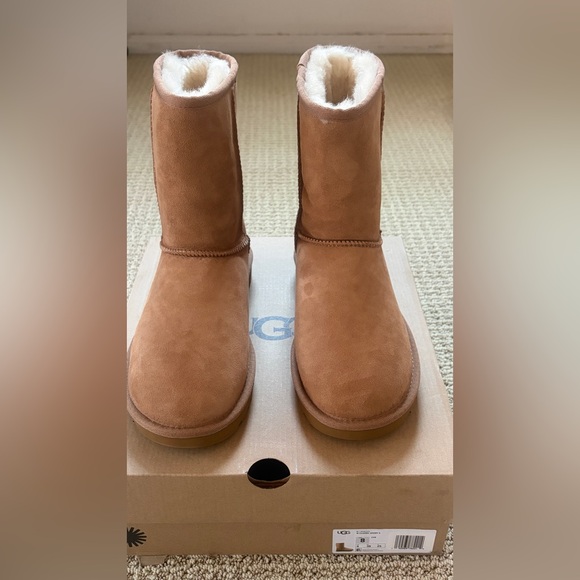 UGG Shoes - UGG Classic Tan Boots with Shearling